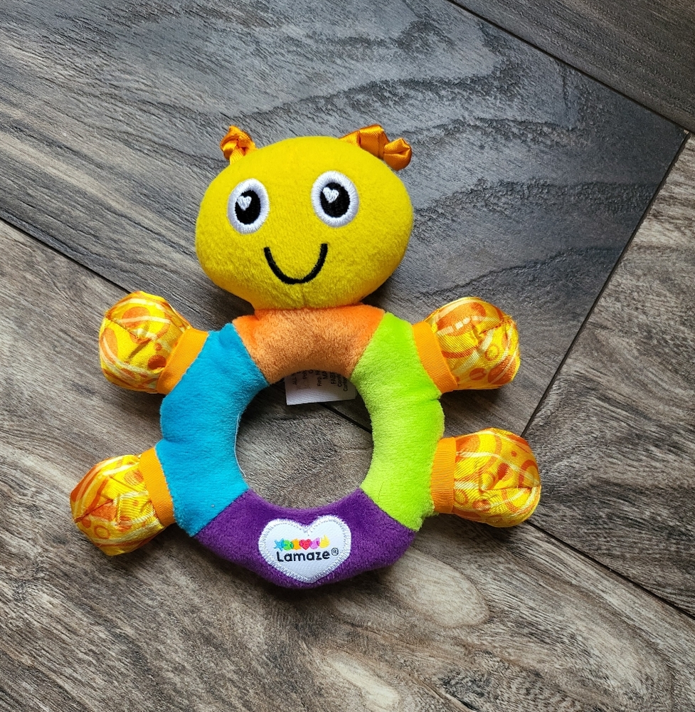 Lamaze Yellow and Orange Stuffed Animal Toy